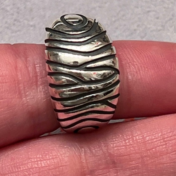 Rare James Avery Safari Dome Ring, Size 9 - Picture 3 of 5